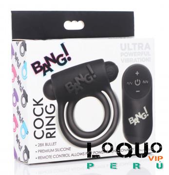 Sex Shop Lima: CONTROL REMOTO NEGRO ANILLO