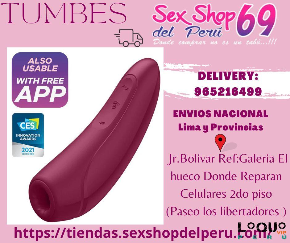 Sex Shop Tumbes: Vibrador Bluetooth Succionador de Clítoris