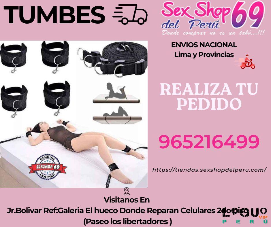 Sex Shop Tumbes: Kit de sujeción para cama para BDSM y bondage