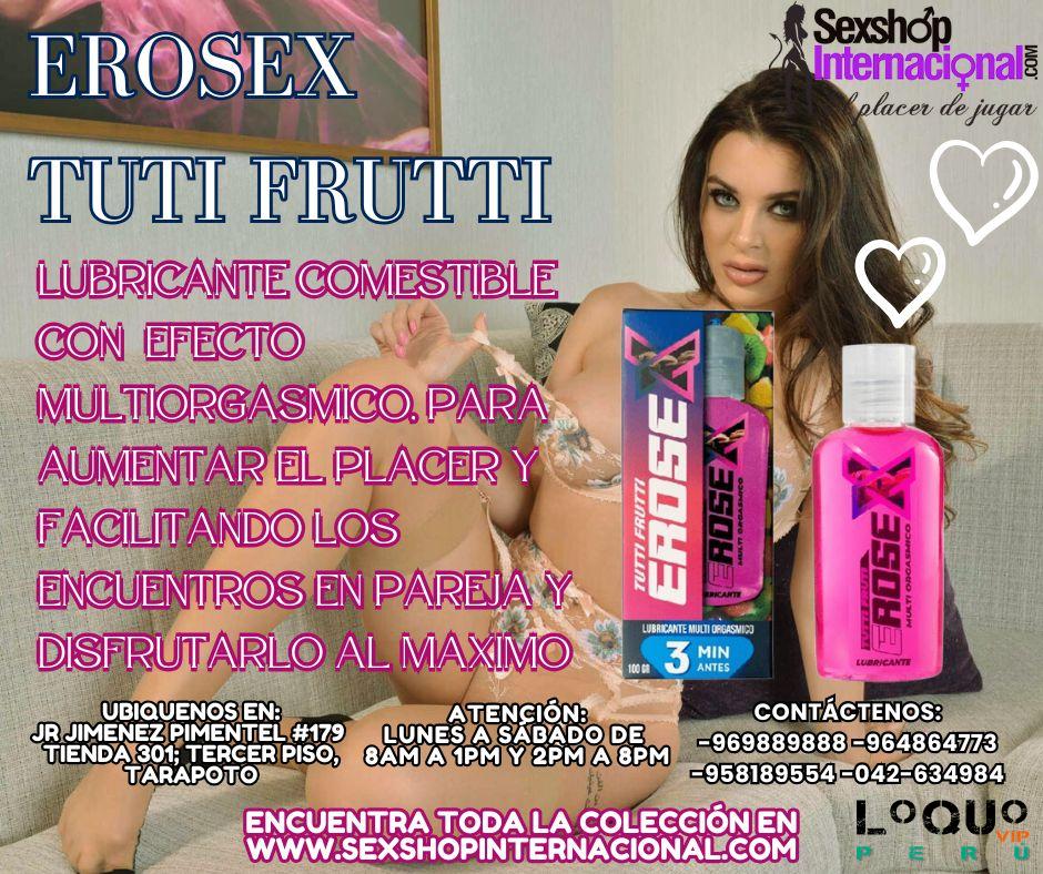 Sex Shop San Martín: LUBRICANTE EROSEX CON EFECTO ADORMECEDOR ANAL TARAPOTO SEXTOYS