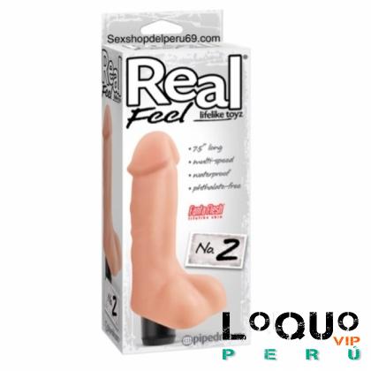 Sex Shop Lima: N° 2 PIEL REAL VIBRADOR