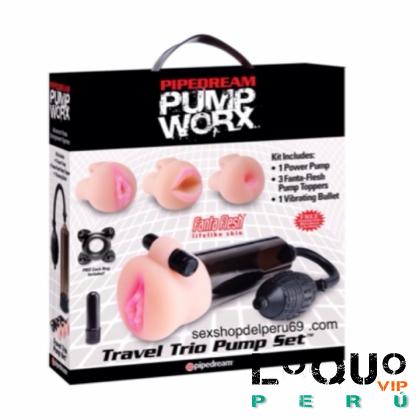 Sex Shop Cajamarca: TRAAAVVEL TRIO PUMP WOOORRRX