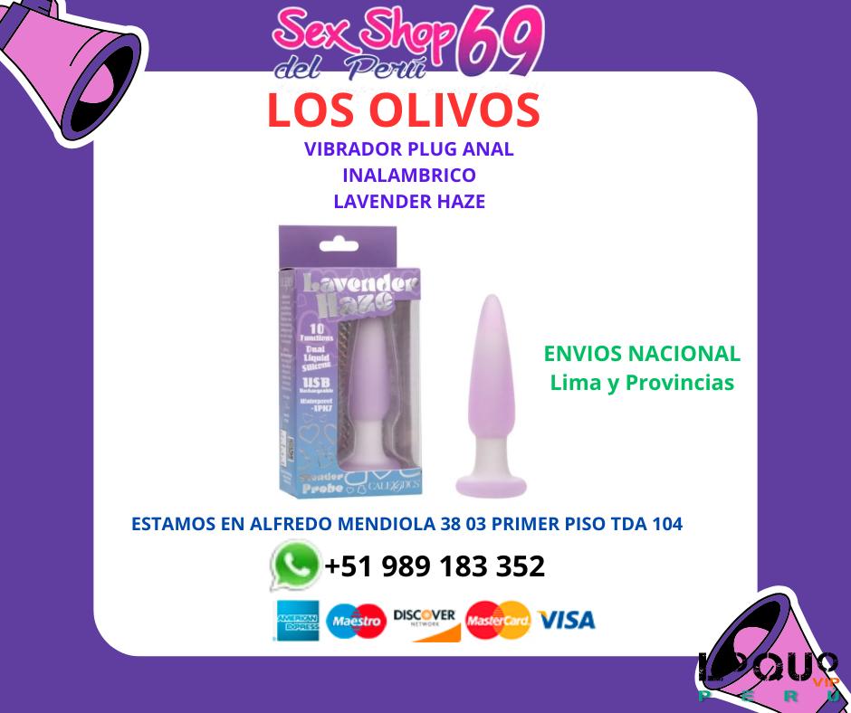 Sex Shop Lima: PLUG ANAL  LAVENDER HAZE LILA