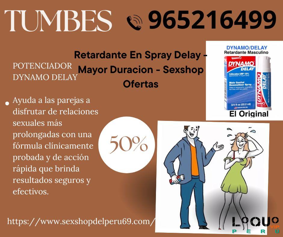 Sex Shop Tumbes: RETARDANTE SPRAY DYNAMO DELAY MAS POTENCIA