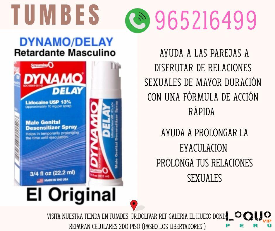 Sex Shop Tumbes: RETARDANTE SPRAY DYNAMO DELAY MAS POTENCIA
