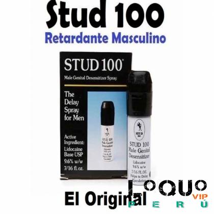 Sex Shop Lima: SPRAY STUD 100  NEGRO