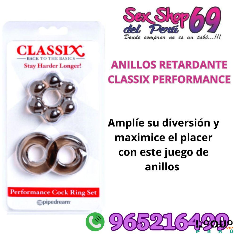 Sex Shop Tumbes: Anillos Para El Pene Classix Performance Cock Ring Set