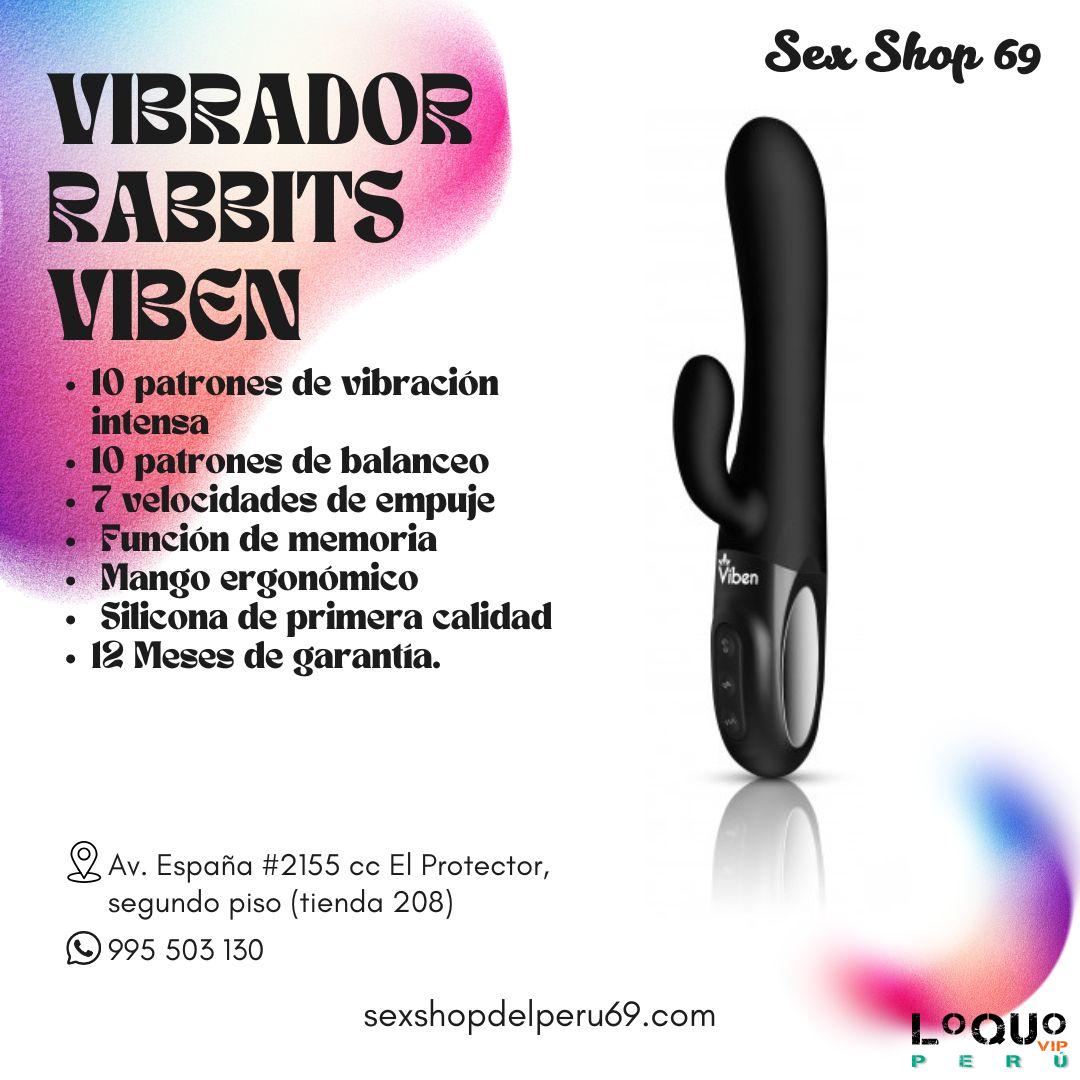Sex Shop Moquegua: VIBRADOR RABBITS HYPNOTIC*****0007