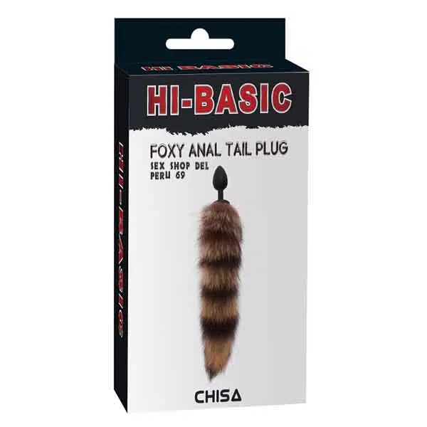 Sex Shop Cajamarca: Consolador plug hi basic cola444 de zorro000000 grande