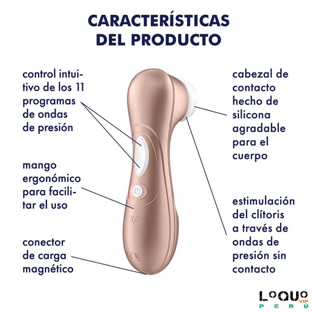 Sex Shop Tumbes: Vibrador de succión - Satisfyer - Pro 2