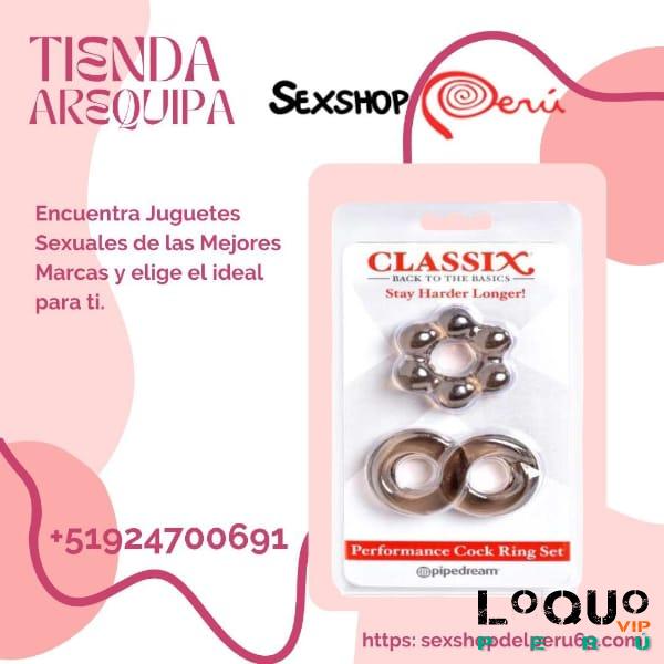 Sex Shop Arequipa: CLASSIX ANILLOS // BLACK // AREQUIPA