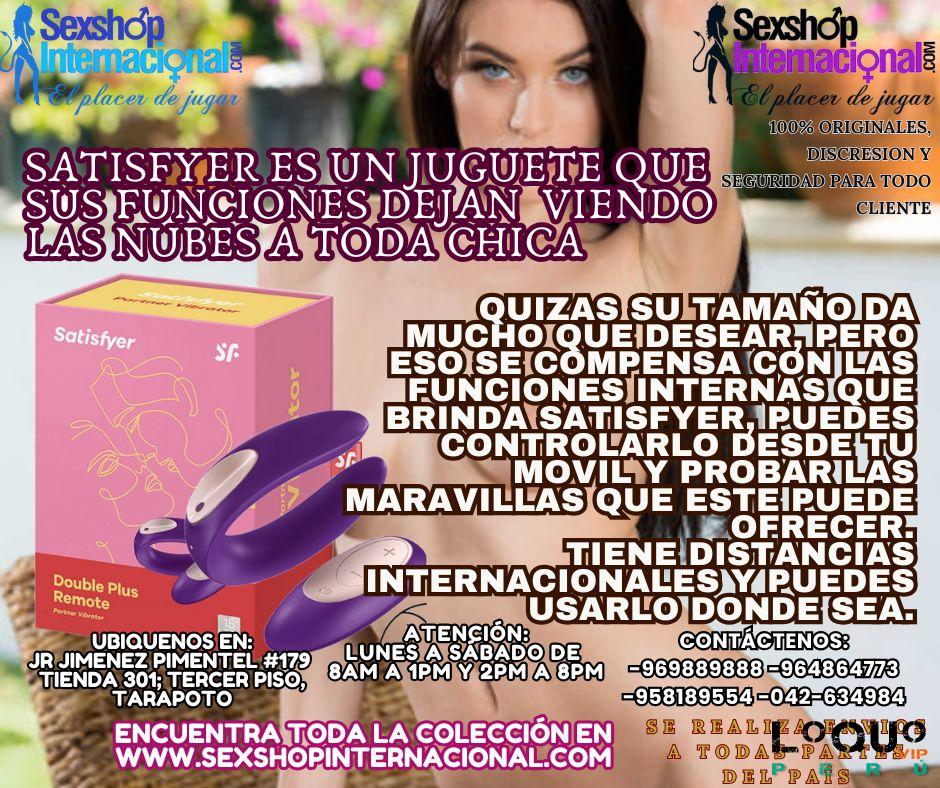 Servicios Virtuales San Martín: SATISFYER VIBRADOR INALAMBRICO Y POTENTE EN TARAPOTO SEXTOYS
