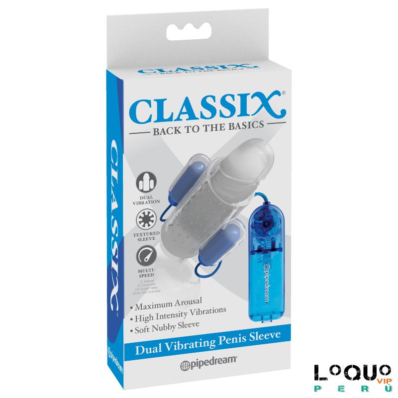 Sex Shop Lima: CLASSIX MANGA DUAL DE SILICONA