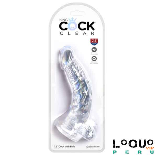 Sex Shop Lima: CLEAR 7.5  TESTICULO TRANSPARENTE