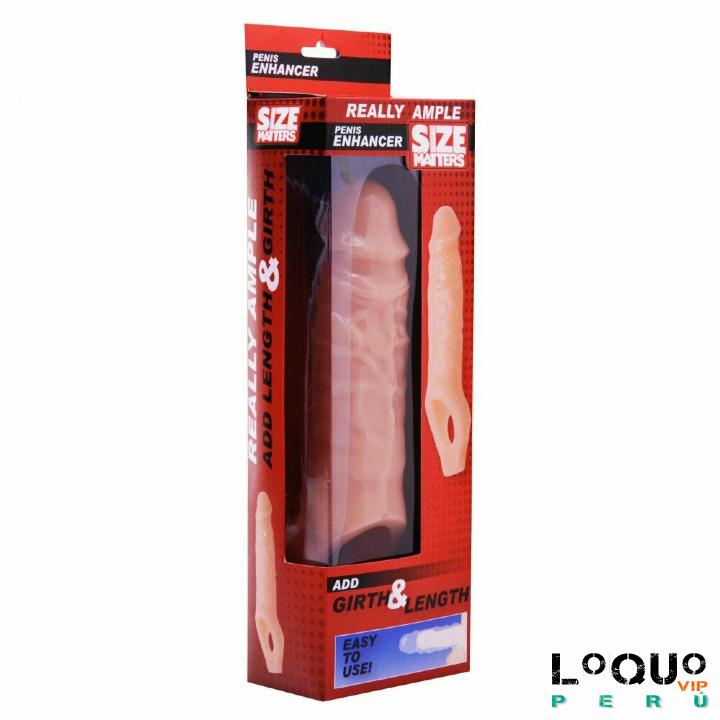 Sex Shop Lima: FUNDA  AMPLE DE SILICONA