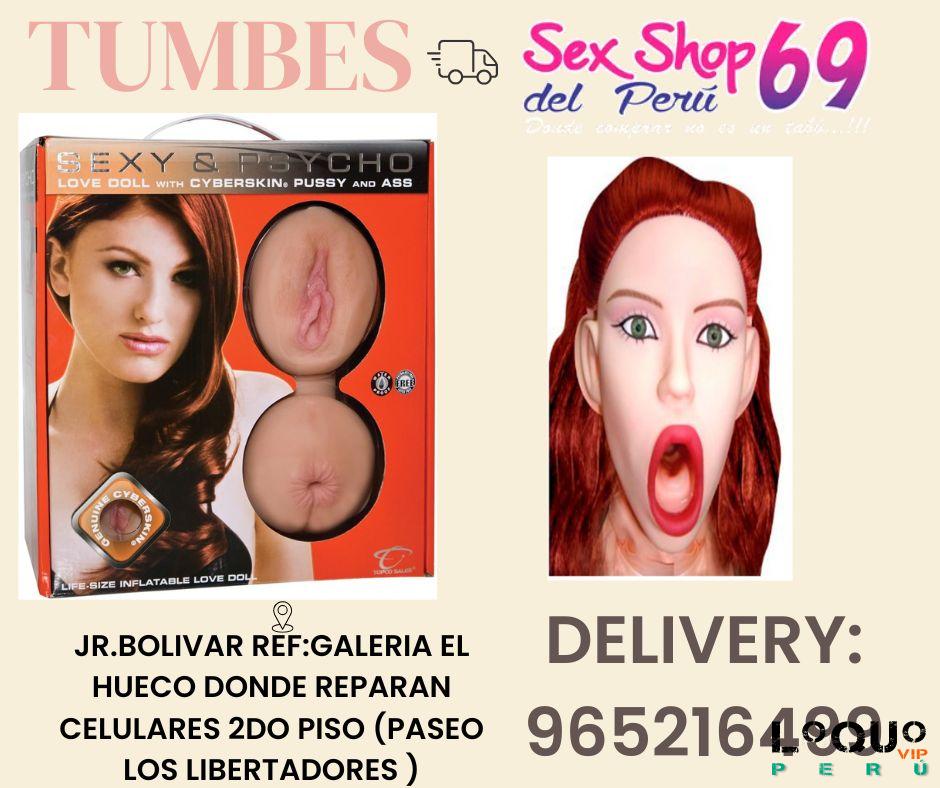 Sex Shop Tumbes: HUECO STRAP-ON CON BOLAS - CARNE 965216499