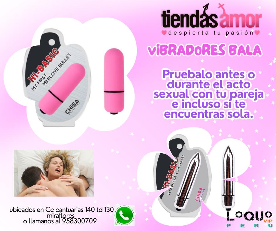 Sex Shop Lima Metropolitana: BALA VIBRADORAS