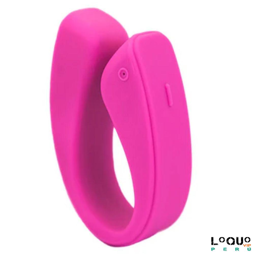 Sex Shop Tumbes: Vibrador en forma de U, Rosa