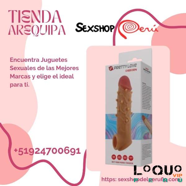 Sex Shop Arequipa: FUNDA EXTENSORA DE PENE 17 CM - OSBORN