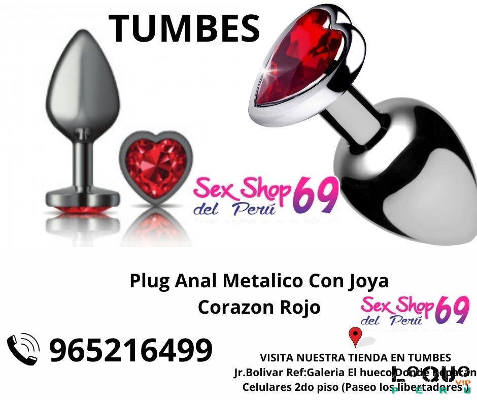 Sex Shop Tumbes: Plug-Corazón-Rojo oscuro-Medio ENVIOS NACIONAL Lima y Provincias