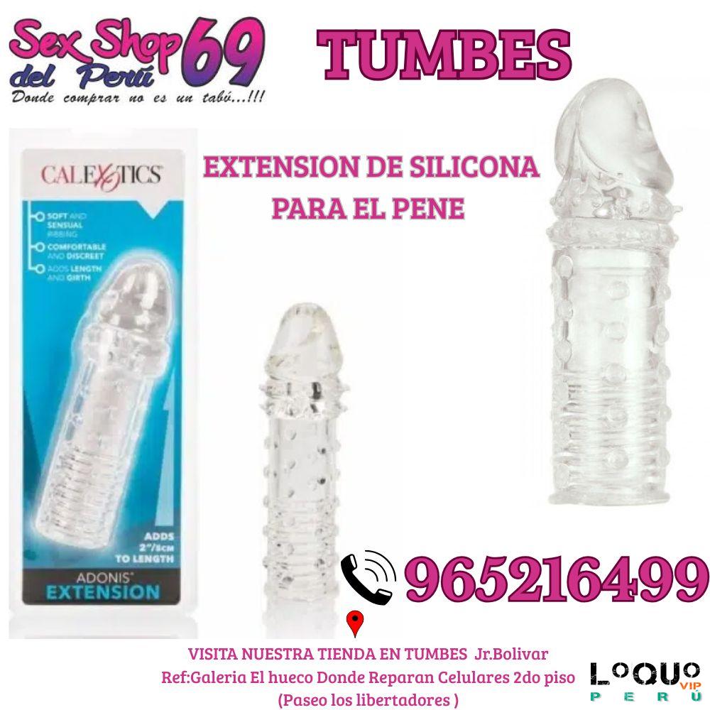 Sex Shop Tumbes: Funda alargadora de pene, funda de extensión portátil