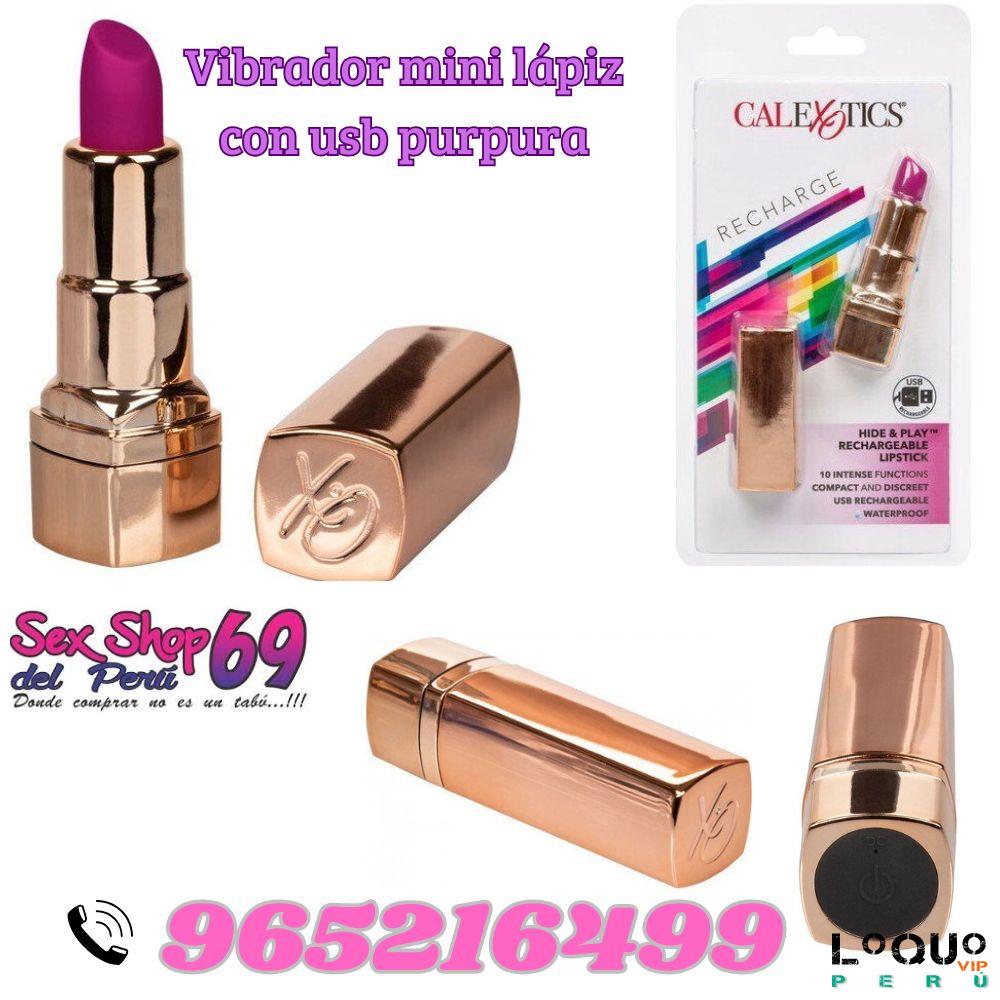 Sex Shop Tumbes: Vibrador de lápiz labial Hide  Play