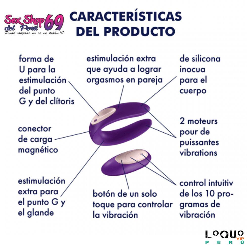 Sex Shop Tumbes: Vibrador para Parejas DOUBLE