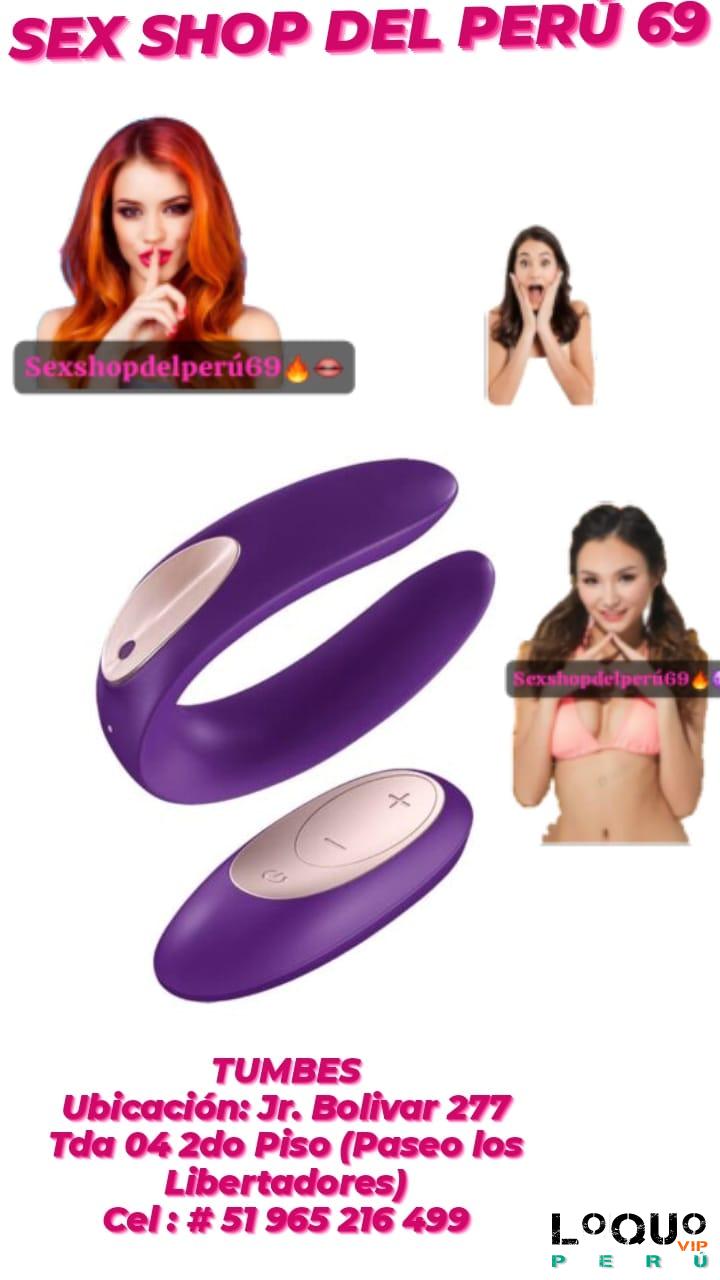 Sex Shop Tumbes: Vibrador para Parejas DOUBLE