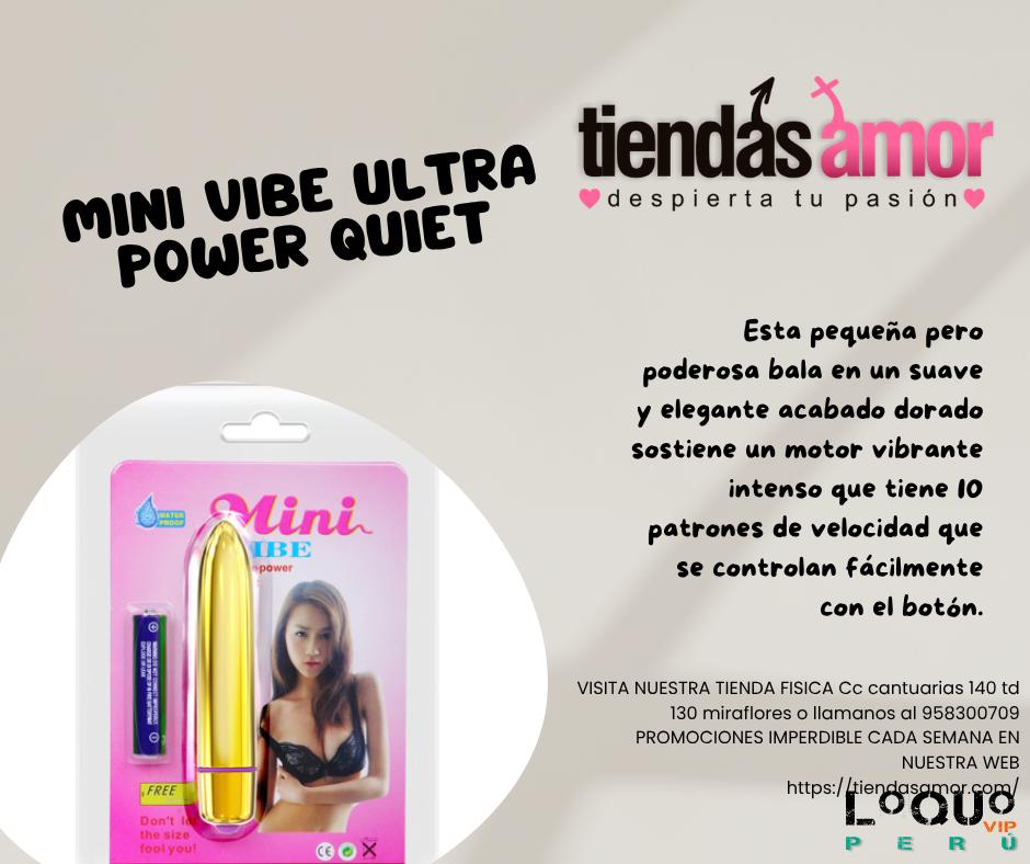 Sex Shop Lima Metropolitana: PLUG VIBRADORES. BALA