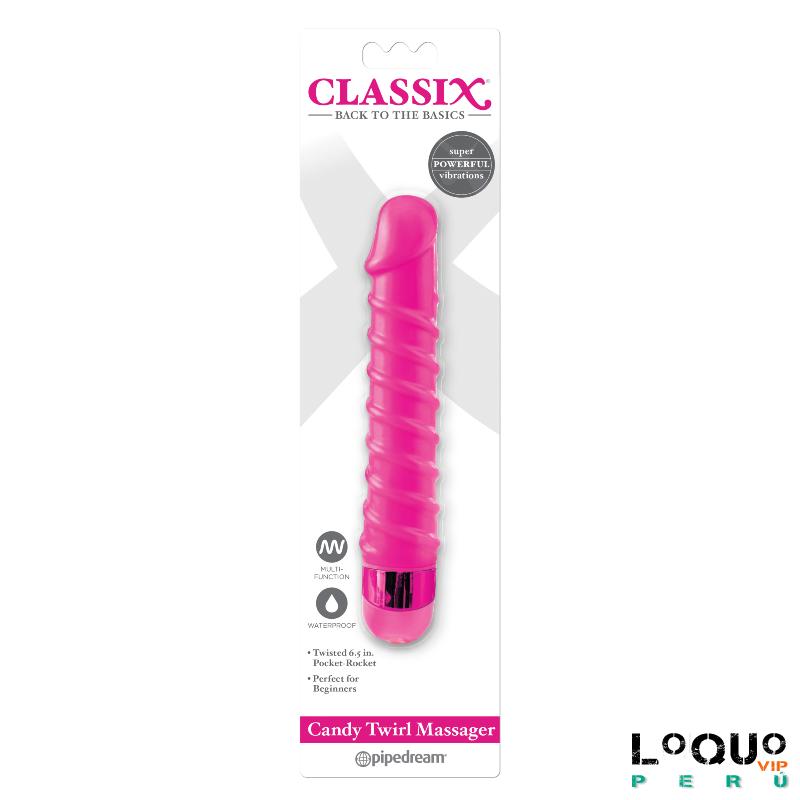 Sex Shop Lima: CANDY TWIRL ROSADO SILICONA