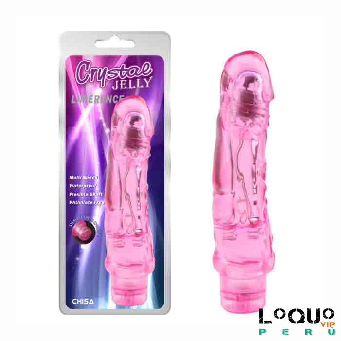 Sex Shop Lima: Vibrador crystal limerence pink