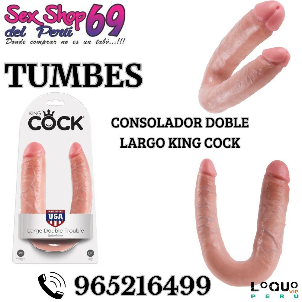 Sex Shop Tumbes: Pene Doble Penetración Bronceado 965216499