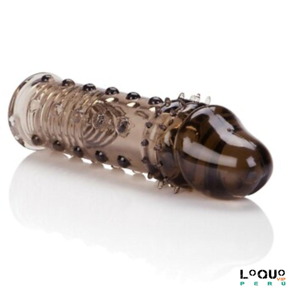 Sex Shop Tumbes: Extensión de pene texturizada Adonis 965216499