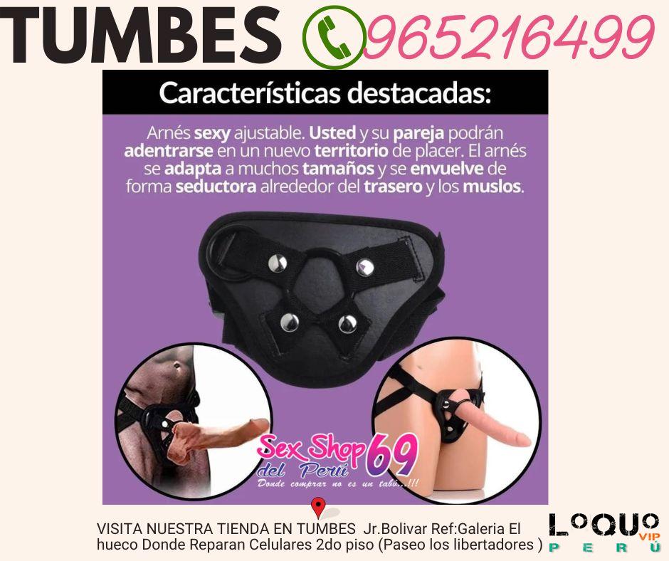 Sex Shop Tumbes: Arnés  Color Negro 965216499