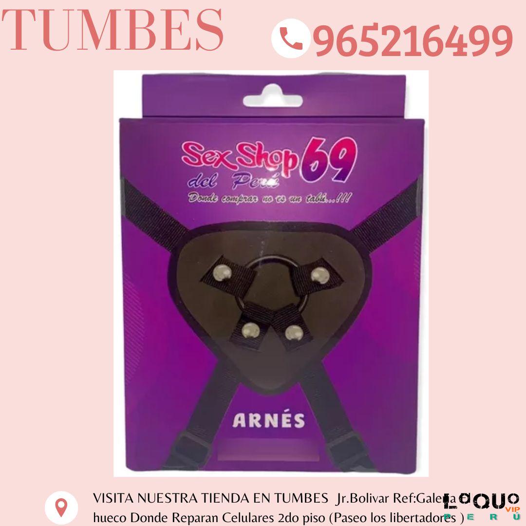 Sex Shop Tumbes: Arnés  Color Negro 965216499