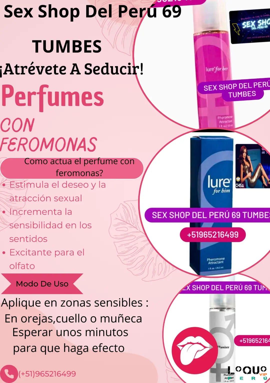 Sex Shop Tumbes: Perfume unisex Pheromone Lure