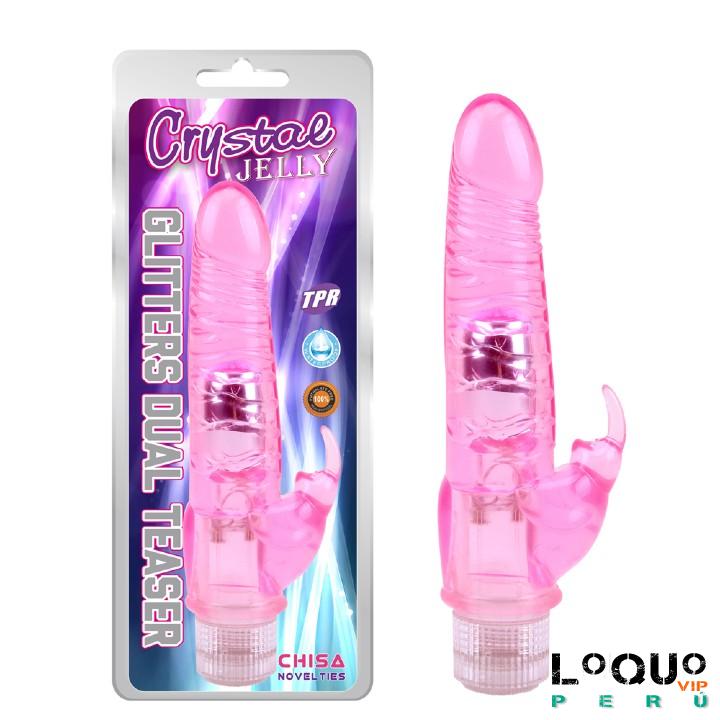 Sex Shop Lima: RABBITS GLITTERS DUAL VIOLETA