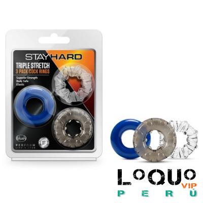 Sex Shop Lima: ANILLO  3  TRIPLE ELASTISIDAD