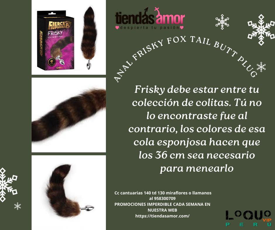 Sex Shop Lima Metropolitana: estimulantes, plug de cola, dildo