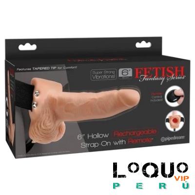 Sex Shop Lima: PROTESIS VIBRADOR 6 CON CONTROL