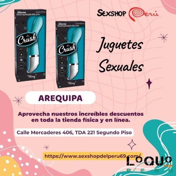 Sex Shop Arequipa: CRUSH CELESTE  VIBRADOR CURVO // OFERTA ESPECAIL