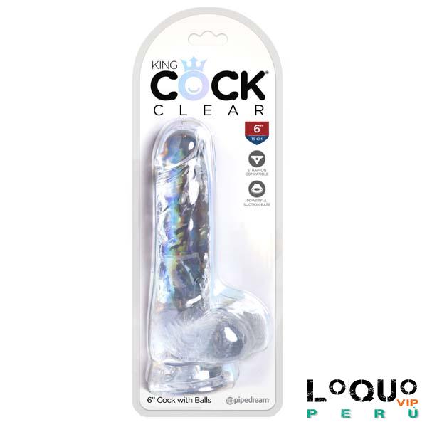 Sex Shop Lima: CLEAR 6 TESTICULOS TRANSPARENTE