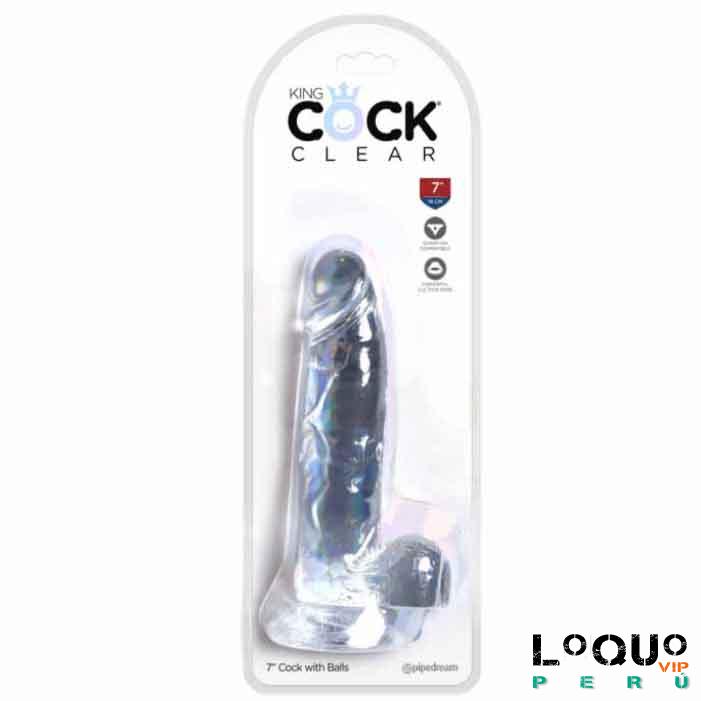 Sex Shop Lima: CLEAR 7 SILICONA  TRANSPARENTE SUAVE