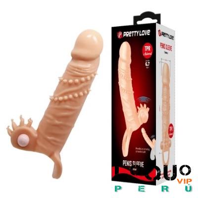 Sex Shop Lima: FUNDA  VIBRADOR PRETTY LOVE 6.7 SUAVE