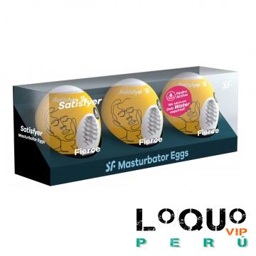 Sex Shop Lima: Huevo  pack 3 amarillo SUAVE