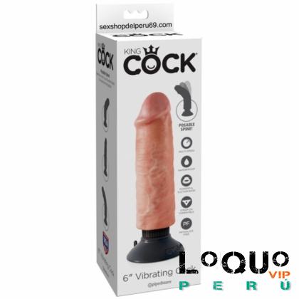 Sex Shop Lima: KING COCK 6 LATEX
