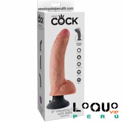Sex Shop Lima: COCK CON BOLAS 9 LATEX