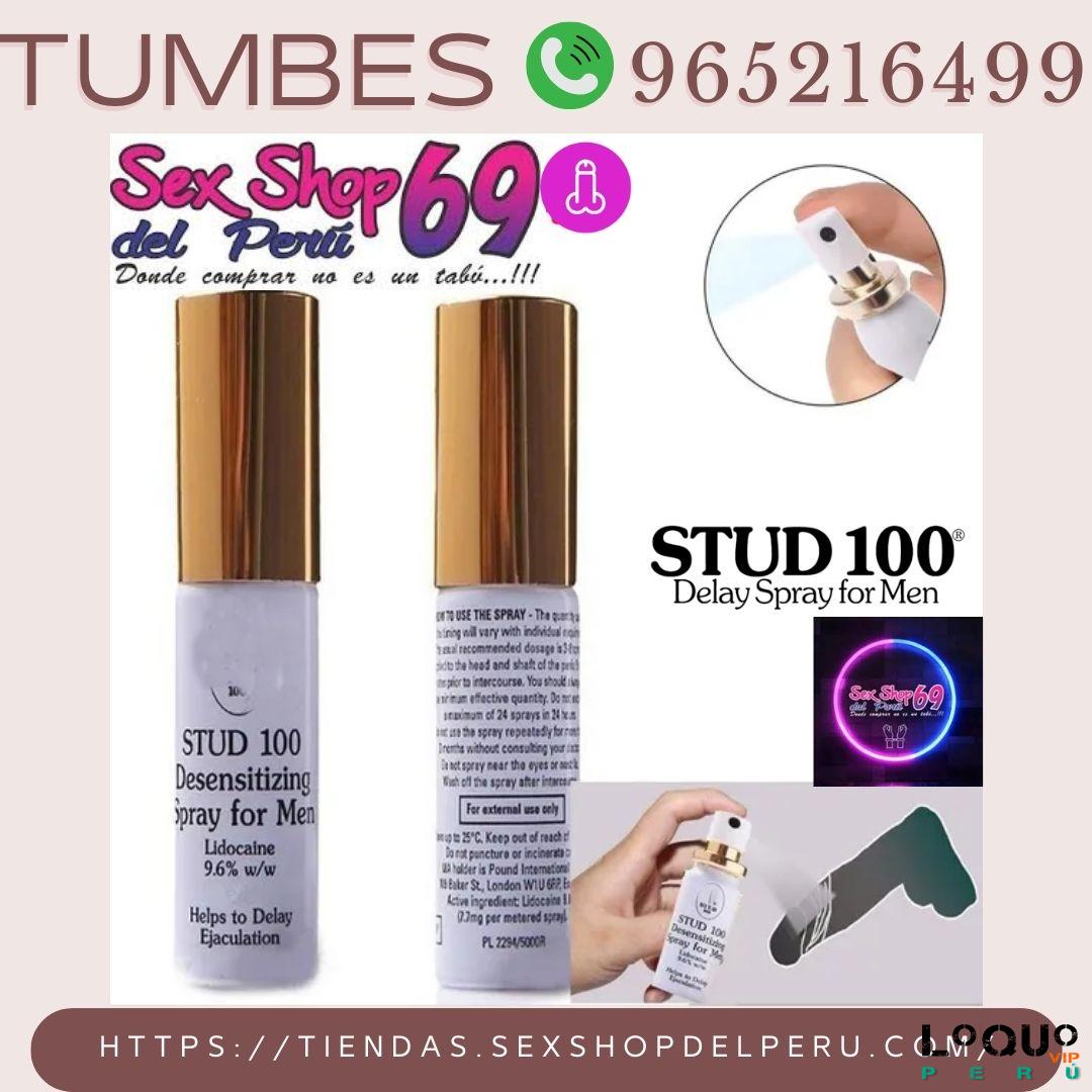 Sex Shop Tumbes: RETARDANTE CONTROL Y PLACER CON STUD 100