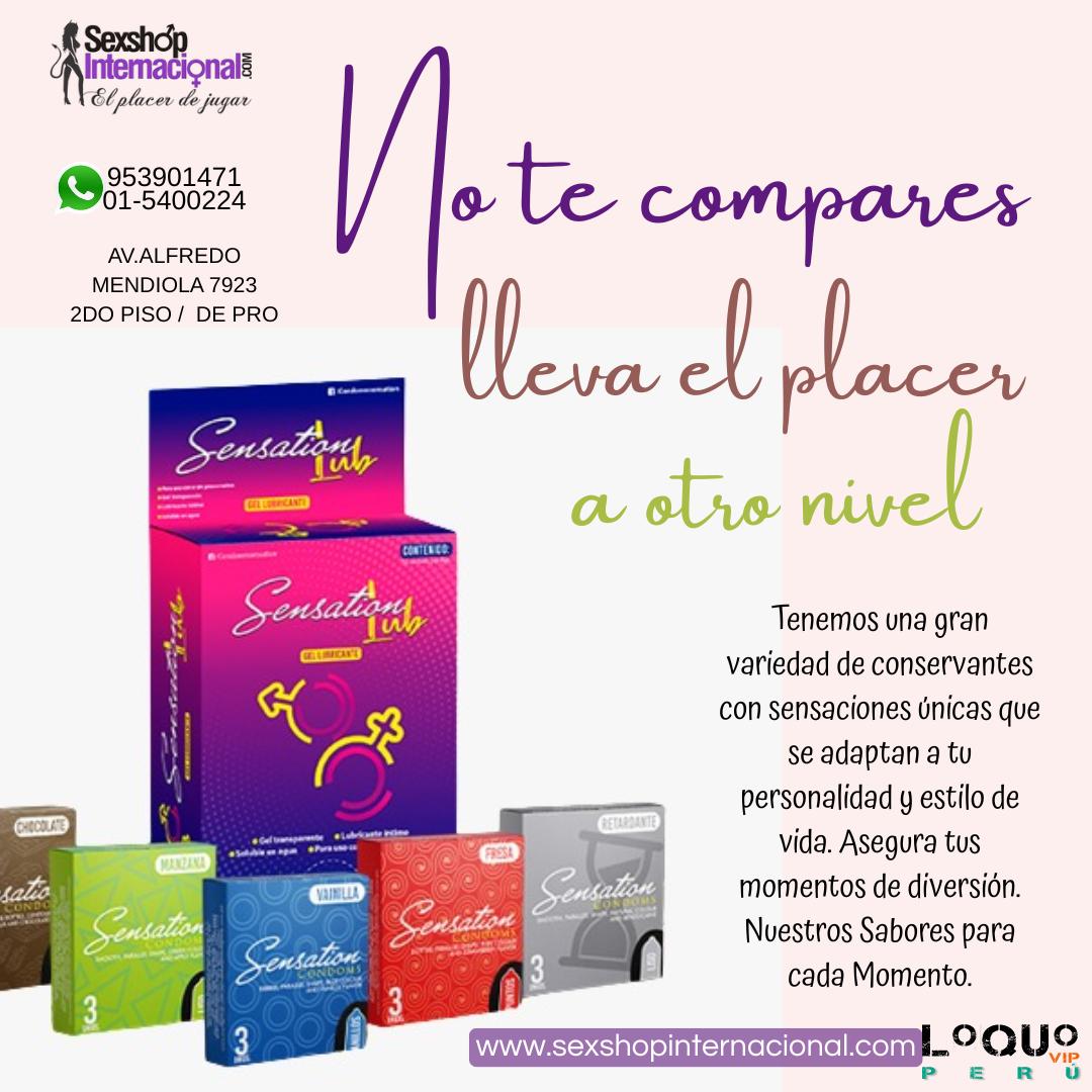 Sex Shop Callao: PRESERVATIVOS CON SABOR-LOS OLIVOS-