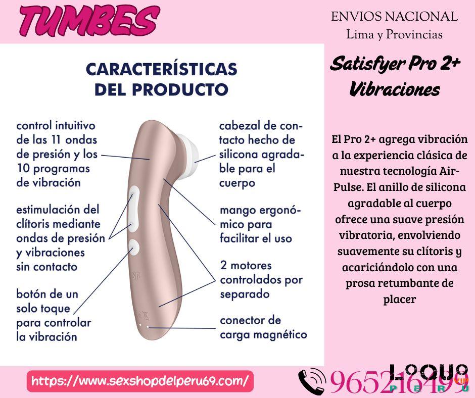 Sex Shop Tumbes: succionador de clítoris + vibración